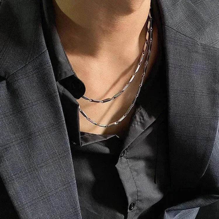 Necklace Diamond Trendy Hip Hop Necklace - EX-STOCK Canada