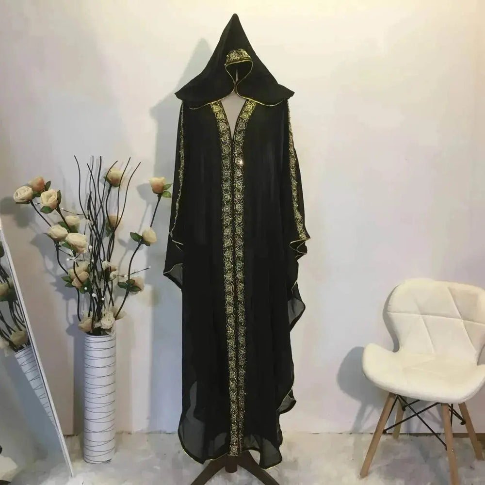 New Fashion Elegant Loose Arab Robe Dress - EX-STOCK Canada