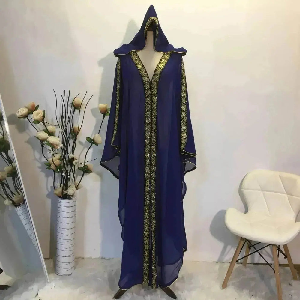 New Fashion Elegant Loose Arab Robe Dress - EX-STOCK Canada