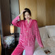 New Gold Velvet Pajamas Women's Suit  EX-STOCK CANADA