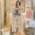 New Long-sleeved One-piece Pajamas For Women  EX-STOCK CANADA
