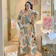 New Long-sleeved One-piece Pajamas For Women  EX-STOCK CANADA