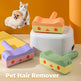 New Pet Hair Roller Remover Lint Brush 2-Way Dog Cat Comb Tool Convenient Cleaning Dog Cat Fur Brush Base Home Furniture Sofa EX-STOCK Canada 