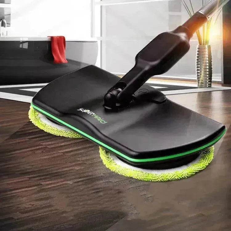 New TV Wireless Intelligent Electric Mop Portable Detachable 360 Degree Rotary Cleaning Cloth Mop - EX-STOCK Canada
