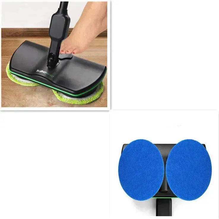 New TV Wireless Intelligent Electric Mop Portable Detachable 360 Degree Rotary Cleaning Cloth Mop - EX-STOCK Canada