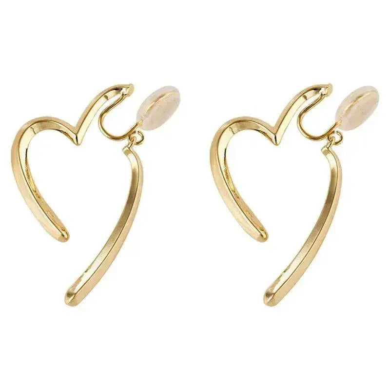 Niche Design Dual-wear Mosquito Coil Ear Clip Female Non-piercing Earrings - EX-STOCK Canada