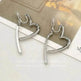 Niche Design Dual-wear Mosquito Coil Ear Clip Female Non-piercing Earrings - EX-STOCK Canada