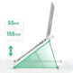 Notebook stand desktop cooling folding portable bracket - EX-STOCK CANADA