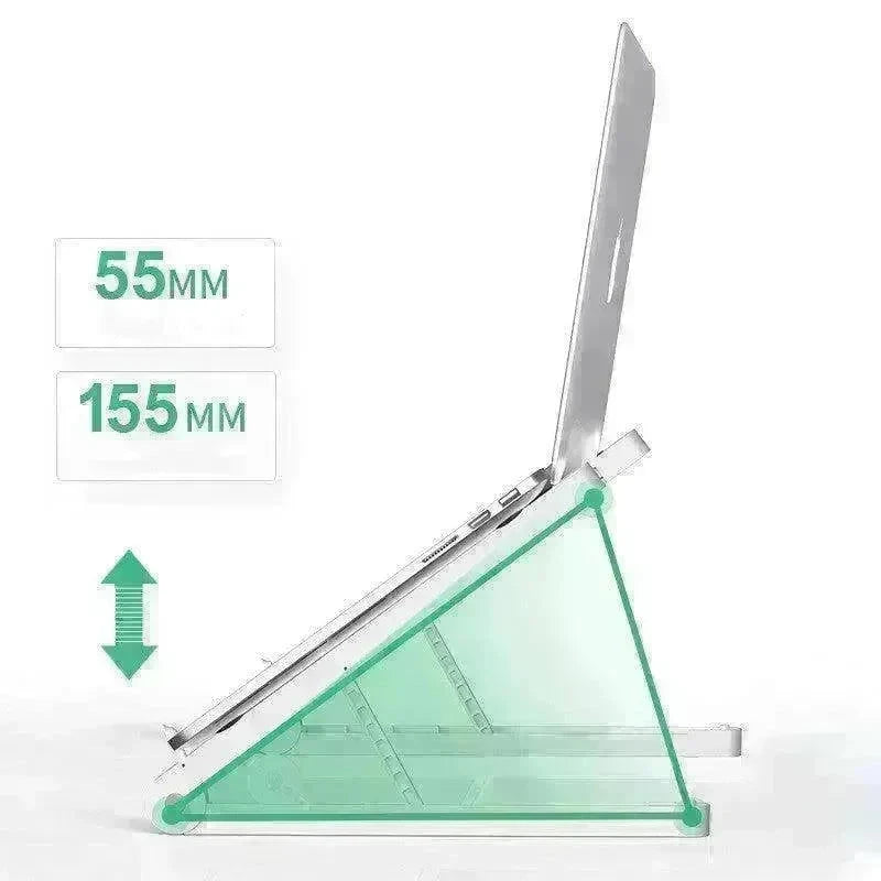 Notebook stand desktop cooling folding portable bracket - EX-STOCK CANADA