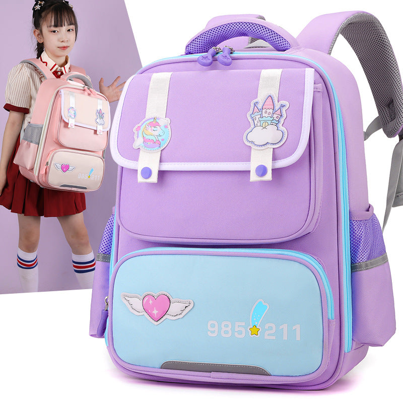 Children's Schoolbag British Style Lightweight And Wear-resistant EX-STOCK