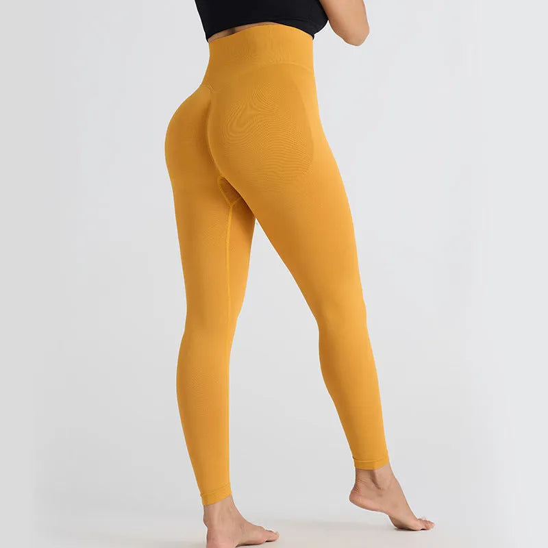 High Waist Workout Trousers High Elastic Sports Outdoor Yoga Clothes - EX-STOCK CANADA