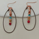 Turquoise Beaded Bohemian Vintage Earrings - EX-STOCK CANADA