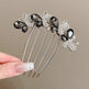 Butterfly  Rhinestone Barrette Clip - EX-STOCK CANADA