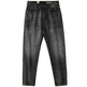 Denim Cotton Men's Heavy Black Washed Denim Jeans Pant trouser - EX-STOCK CANADA
