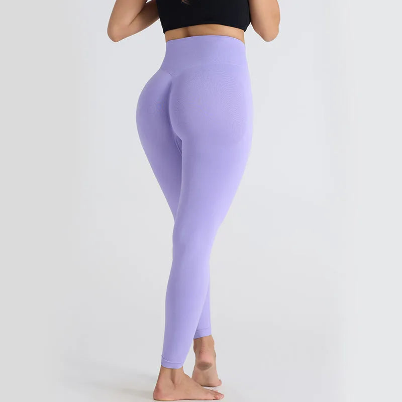 High Waist Workout Trousers High Elastic Sports Outdoor Yoga Clothes - EX-STOCK CANADA