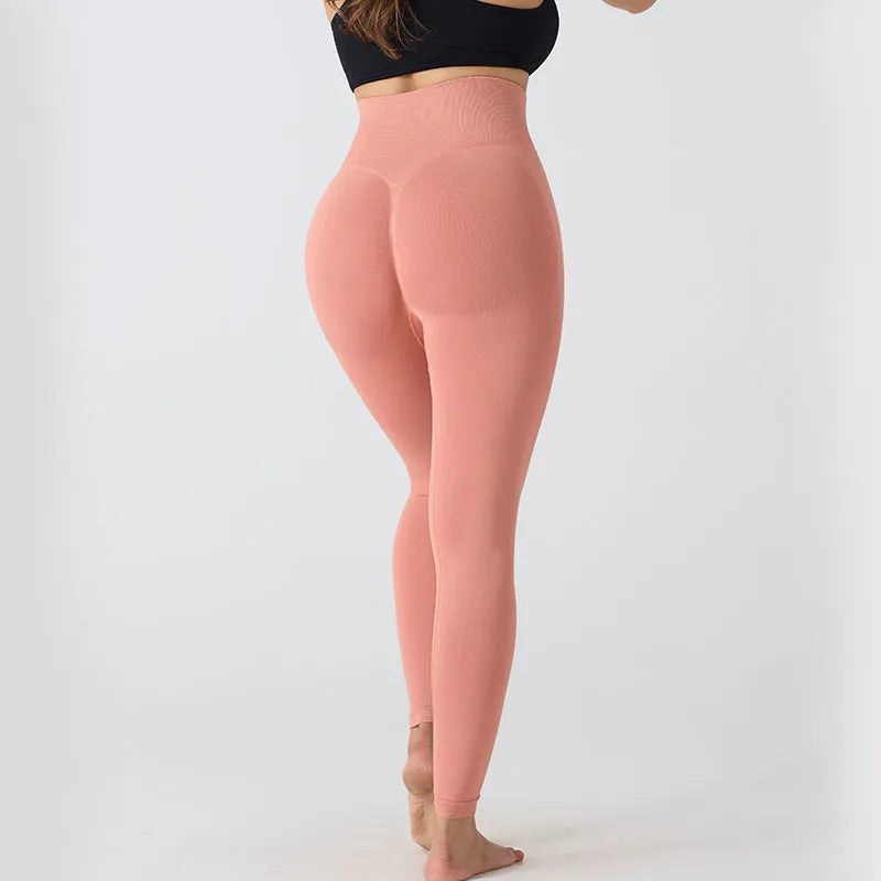 High Waist Workout Trousers High Elastic Sports Outdoor Yoga Clothes - EX-STOCK CANADA