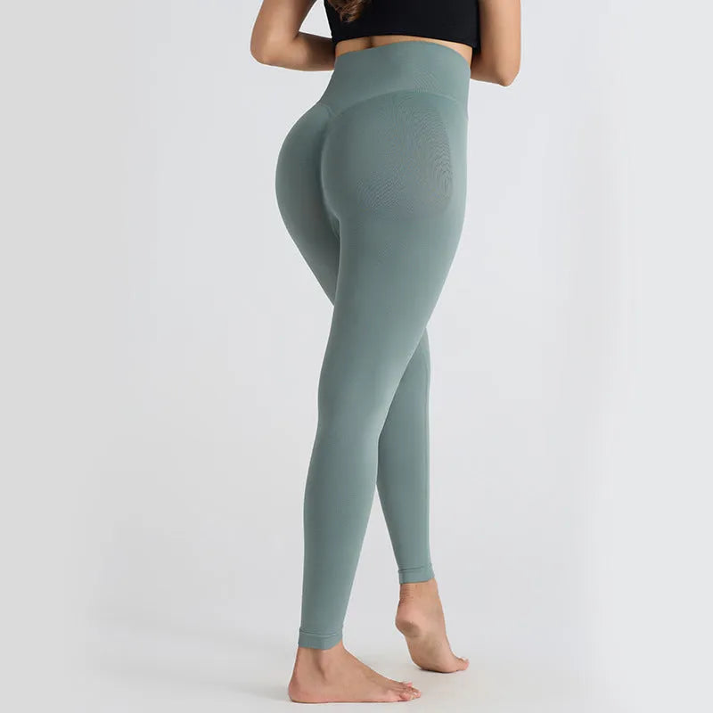 High Waist Workout Trousers High Elastic Sports Outdoor Yoga Clothes - EX-STOCK CANADA