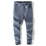 Casual Slim fit Straight leg trouser for men - EX-STOCK CANADA