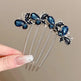 Butterfly  Rhinestone Barrette Clip - EX-STOCK CANADA