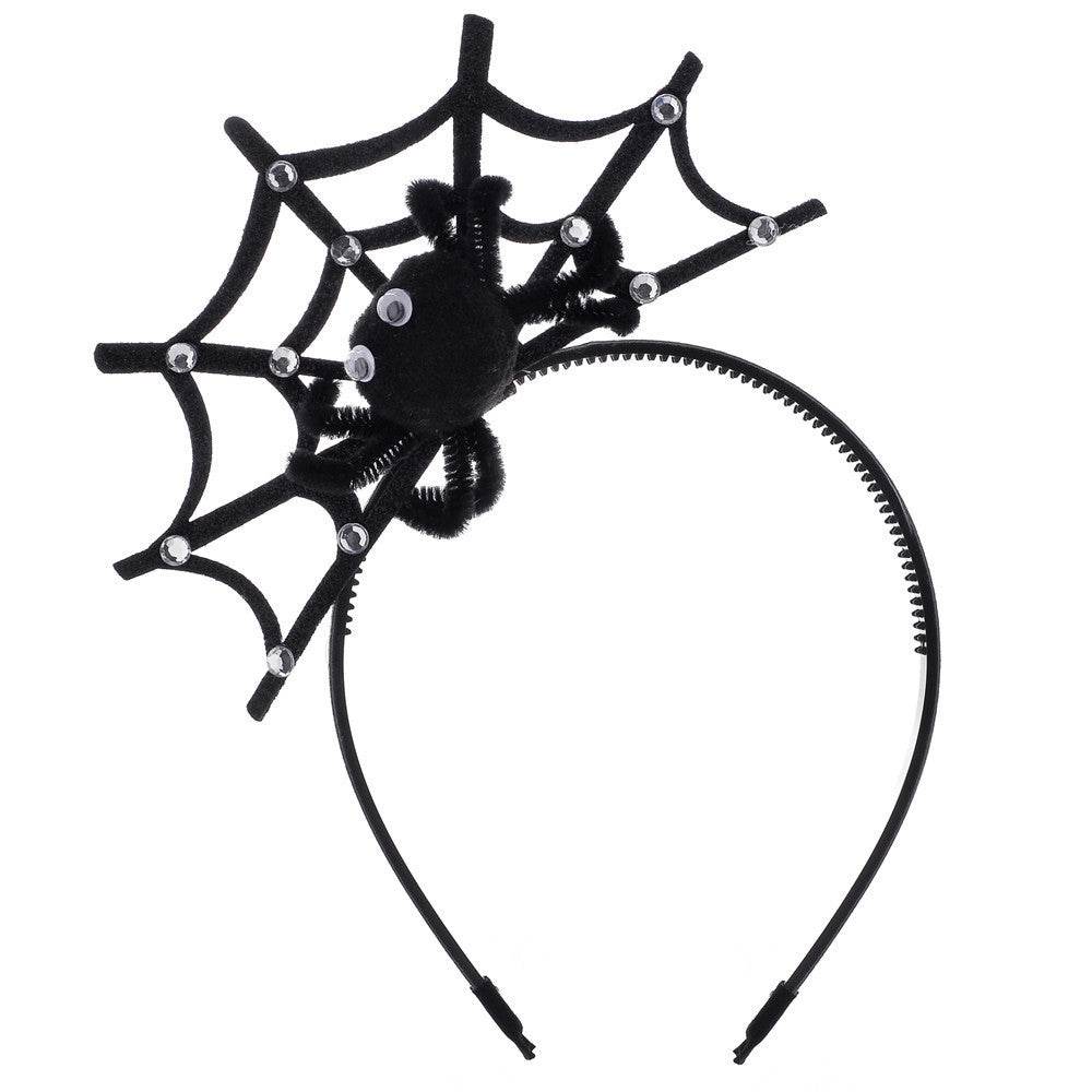 Lace Spider Web Hair-hoop Headband Halloween Ghost Festival EX-STOCK