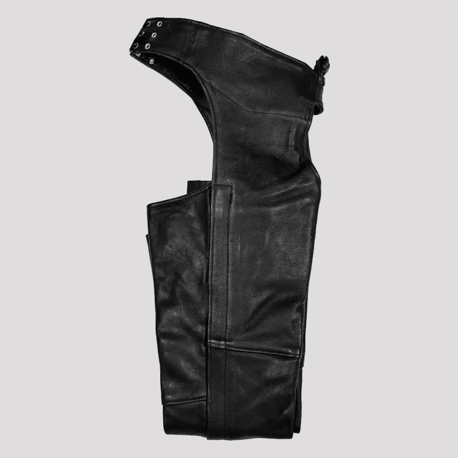 Open Road Heavy Duty Leather Chaps 