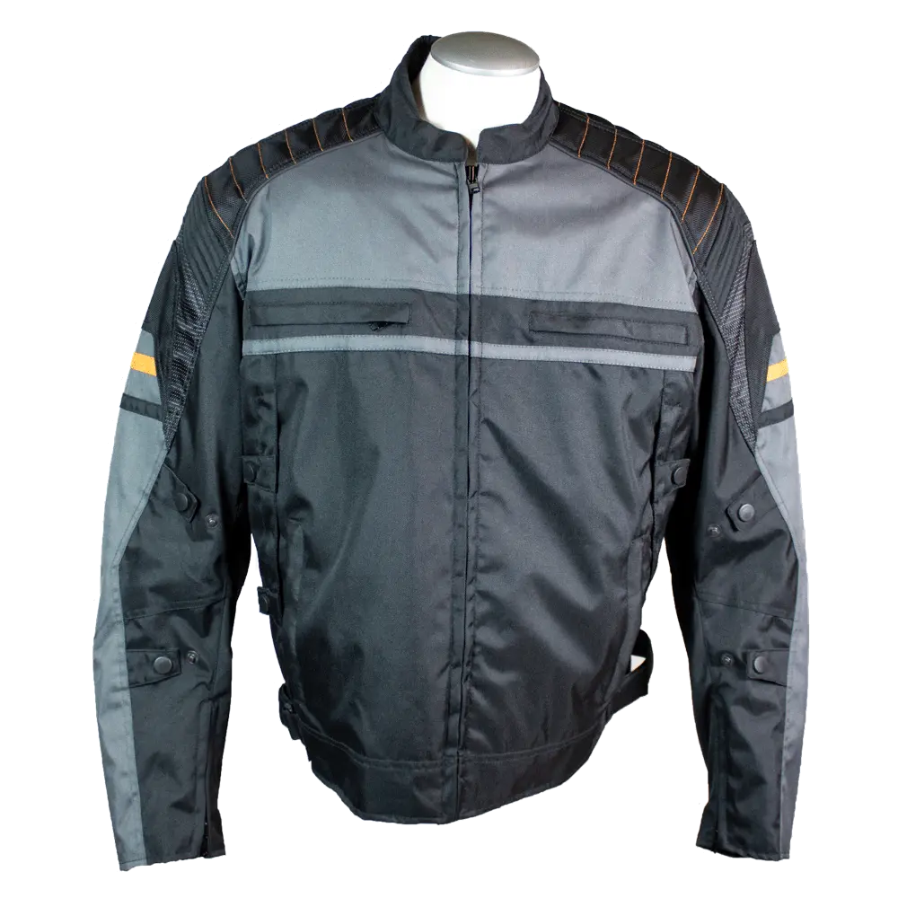 Open Road Men's Armored Textile Motorcycle Jacket EX-STOCK Canada 