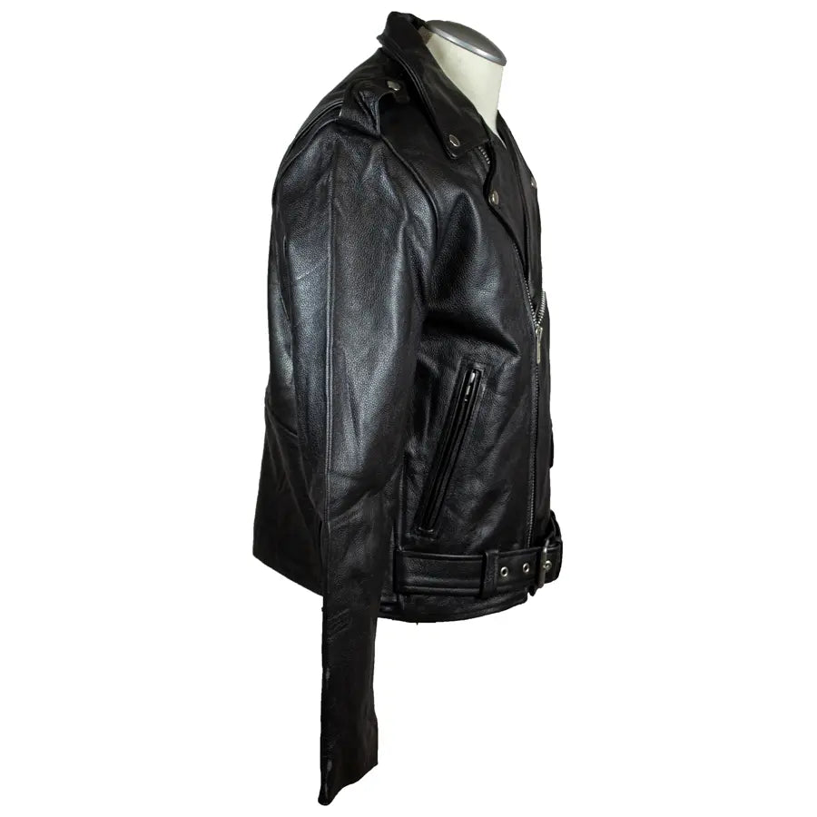 Open Road Men's Classic Leather Motorcycle Jacket EX-STOCK Canada 