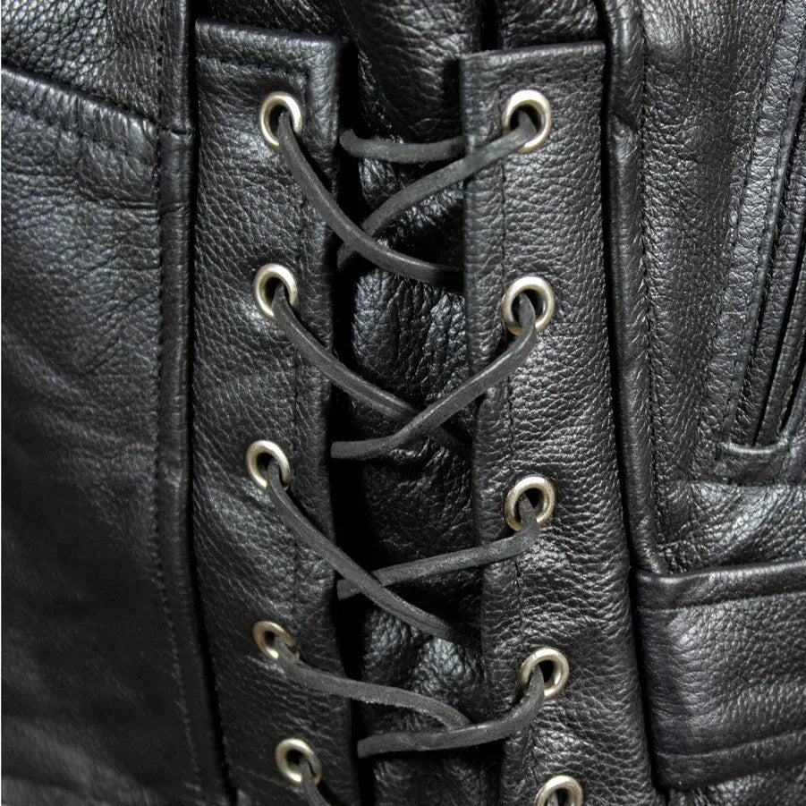 Open Road Men's Classic Leather Motorcycle Jacket EX-STOCK Canada 