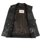 Open Road Men's Distressed Leather Club Vest EX-STOCK Canada 