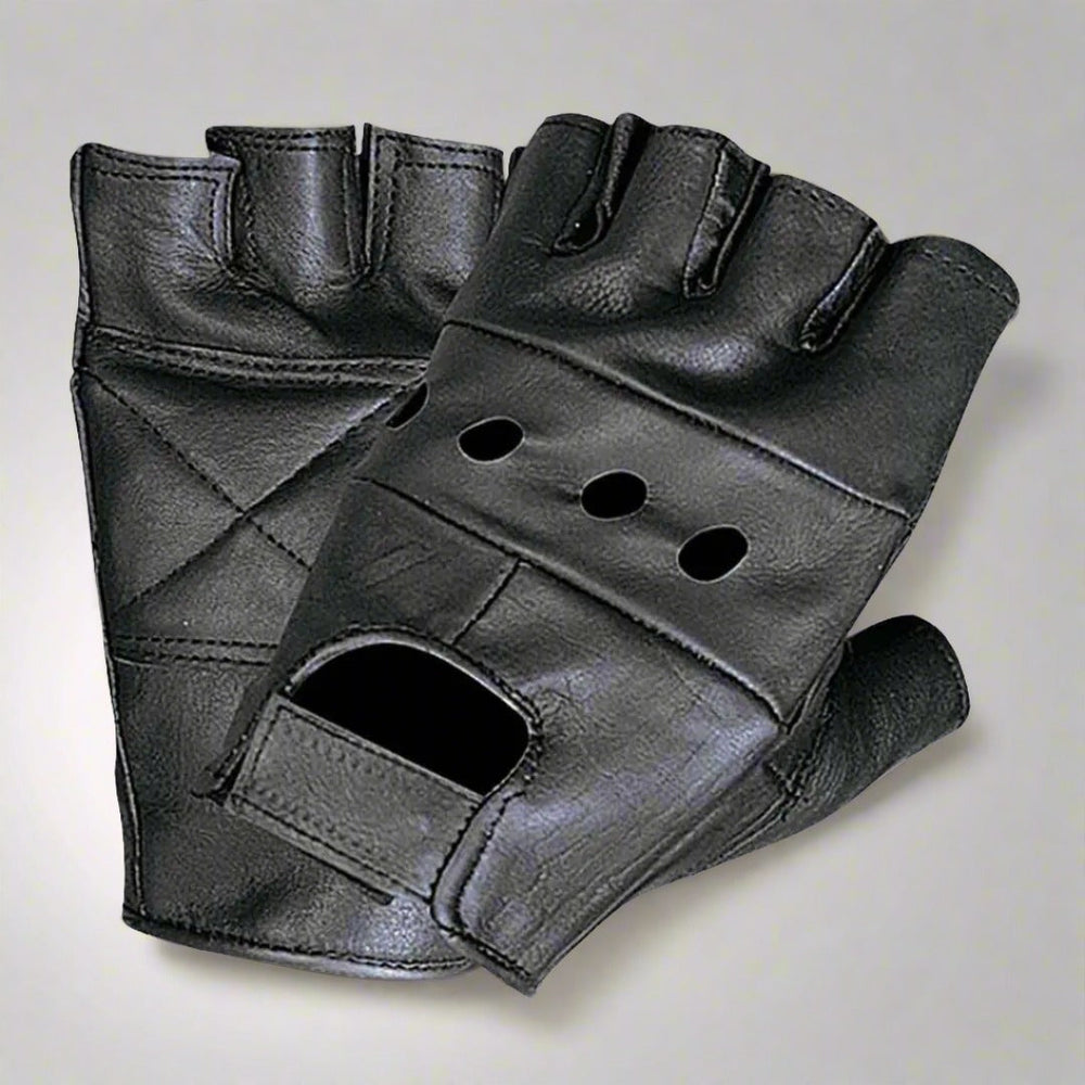 Gants en cuir sans doigts pour hommes Open RoadEX-STOCK Canada 