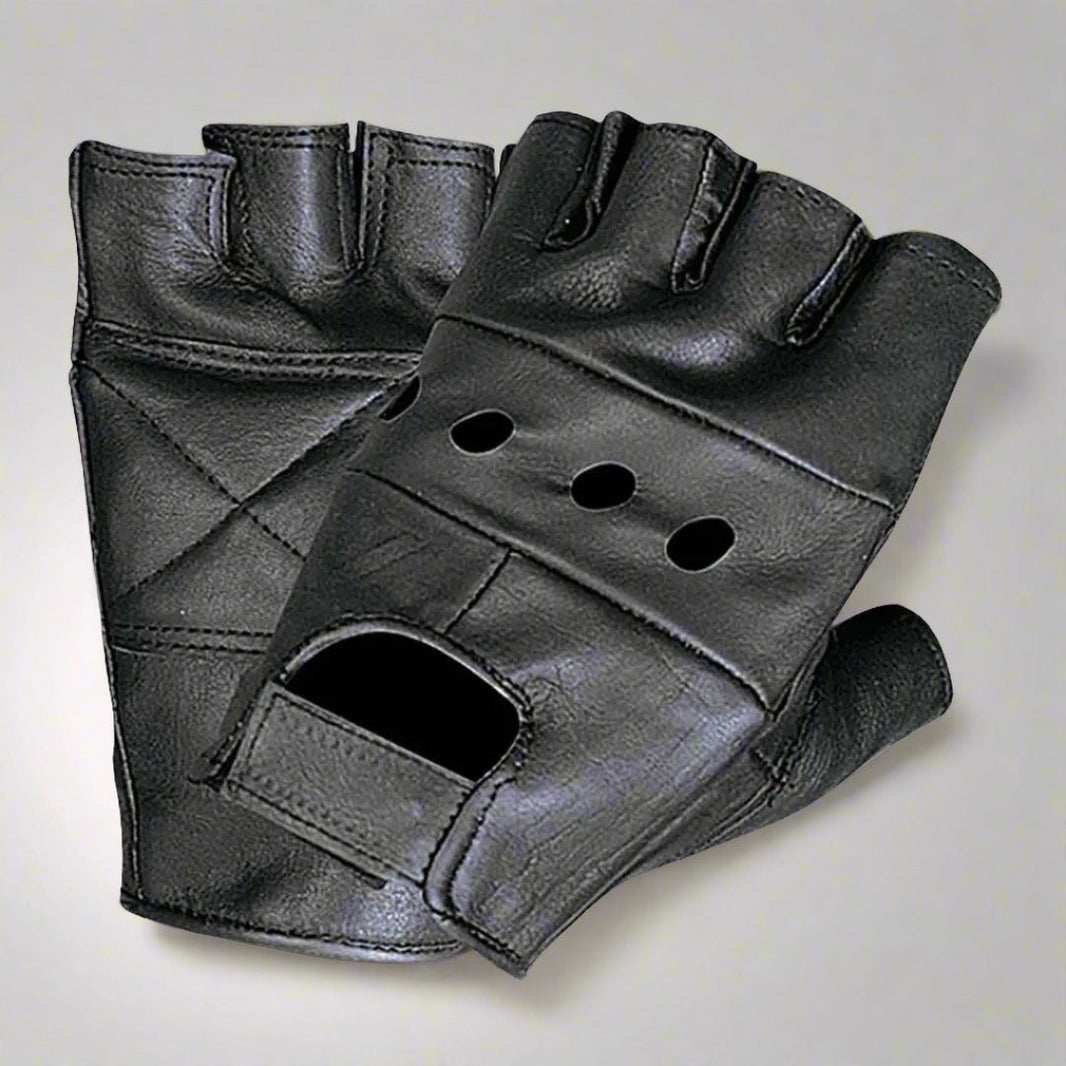 Gants en cuir sans doigts pour hommes Open RoadEX-STOCK Canada 