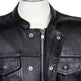 Open Road Men's Flannel Lined Leather Club Vest EX-STOCK Canada 