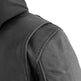 Open Road Men's Hooded Leather Motorcycle Jacket EX-STOCK Canada 