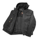 Open Road Men's Hooded Leather Motorcycle Jacket EX-STOCK Canada 