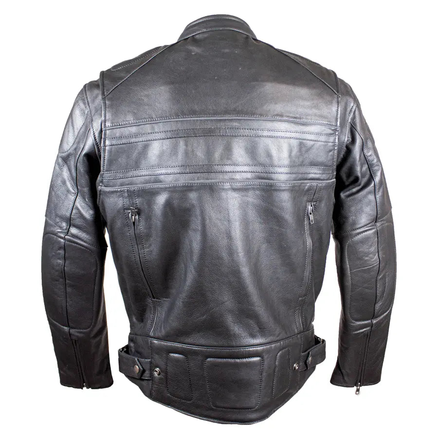 Open Road Men's Leather Armored Riding Jacket EX-STOCK Canada 