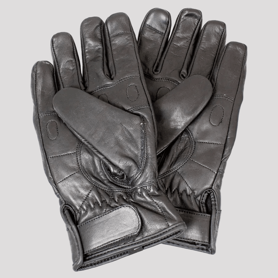 Open Road Herren Leder Kevlar Fingerknöchel Motorrad Handschuhe 
