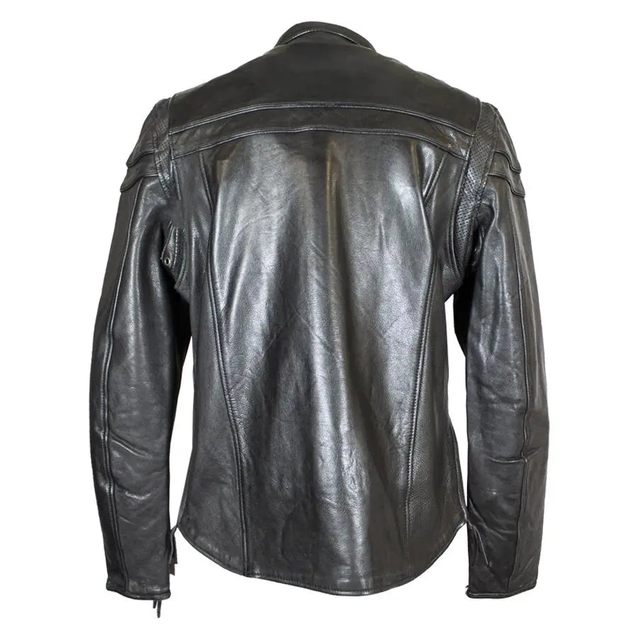Open Road Men's Maverick Leather Motorcycle Jacket EX-STOCK Canada 