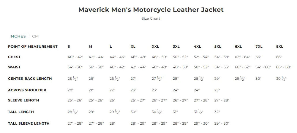 Open Road Men's Maverick Leather Motorcycle Jacket EX-STOCK Canada 