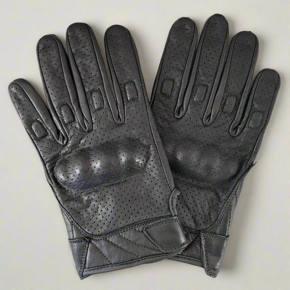 Open Road Herren perforierte Leder-Motorradhandschuhe mit SchutzEX-STOCK Canada 