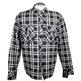 Unik International Men's Plaid Flannel Armored Shirt Jacket EX-STOCK Canada 