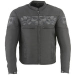 Open Road Men's Reflective Skull Cordura Motorcycle Jacket EX-STOCK Canada 