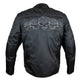 Open Road Men's Reflective Skull Textile Motorcycle Jacket EX-STOCK Canada 
