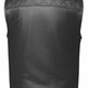 Chaleco de cuero Upside para hombre de Open Road con diamantes negros cosidosEX-STOCK Canada 