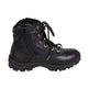 Open Road Women's Black Leather Tactical Lace-Up Boots with Side Zippers Entry EX-STOCK Canada 