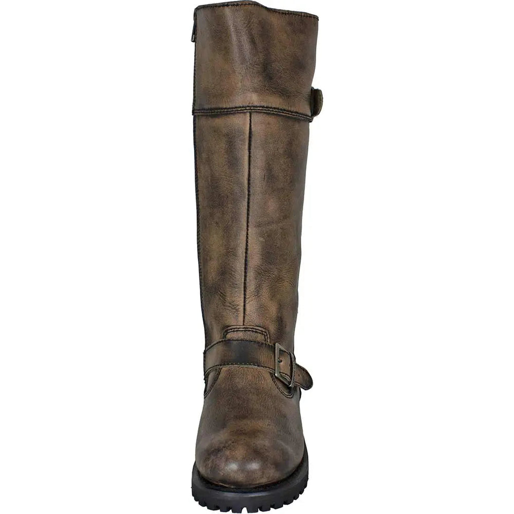 Open Road Women's Tall Motorcycle Boots EX-STOCK Canada 