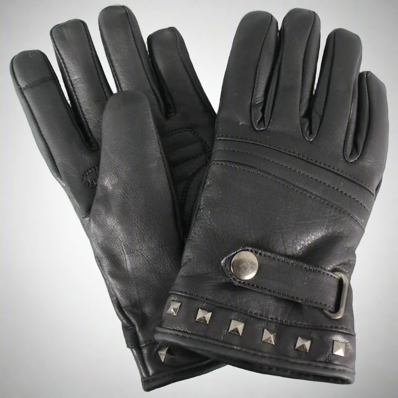Open Road Women's Touch Tip Leather Motorcycle Gloves EX-STOCK Canada 