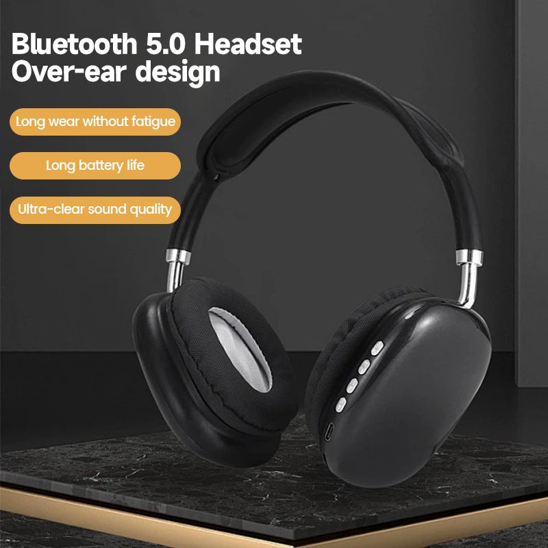 P9 Wireless Bluetooth Headset Outdoor Sports Gaming Wireless Headphones With Mic Noise Cancelling Earbuds Bluetooth Earphones EX-STOCK Canada 