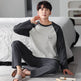 Pajamas Men's Cotton Long Sleeve  EX-STOCK CANADA