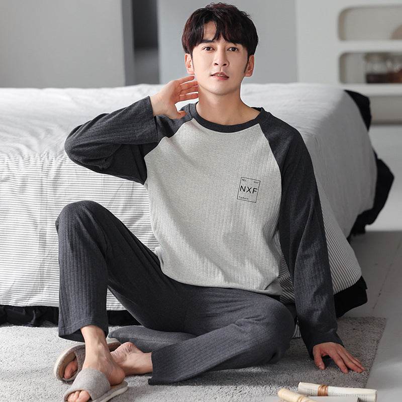 Pajamas Men's Cotton Long Sleeve  EX-STOCK CANADA