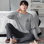 Pajamas Men's Cotton Long Sleeve  EX-STOCK CANADA